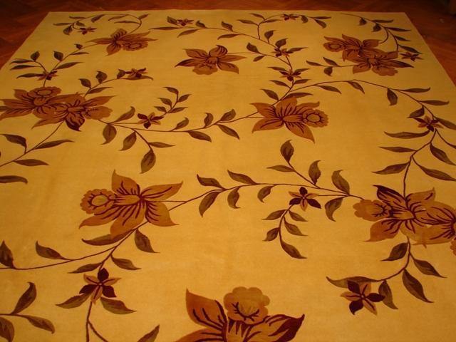 9x12 Wool & Silk Nepalese/Nepali/Tibet Rug-India - bestrugplace