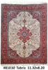 Load image into Gallery viewer, 8x11 Authentic Hand Knotted Persian Tabriz Rug - Iran - bestrugplace