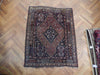 Load image into Gallery viewer, 5&#39; x 6&#39; Navy Blue Antique Persian Tribal Rug 23514