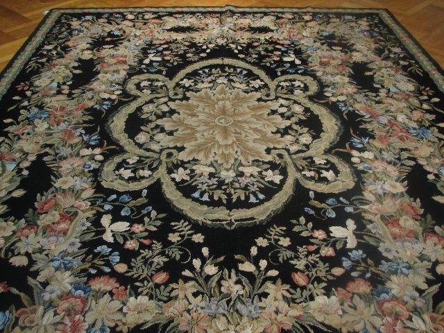 8x10 Double Knot Needlepoint Rug-China - bestrugplace