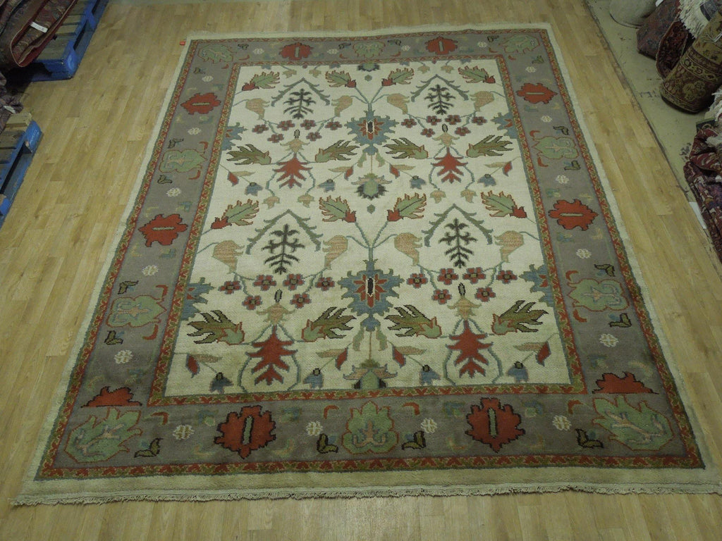 8x10 Transitional William Morris Rug - India - bestrugplace
