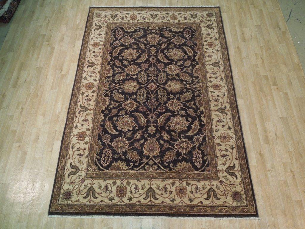 6x9 Vegetable Dyed Chobi Rug - India - bestrugplace