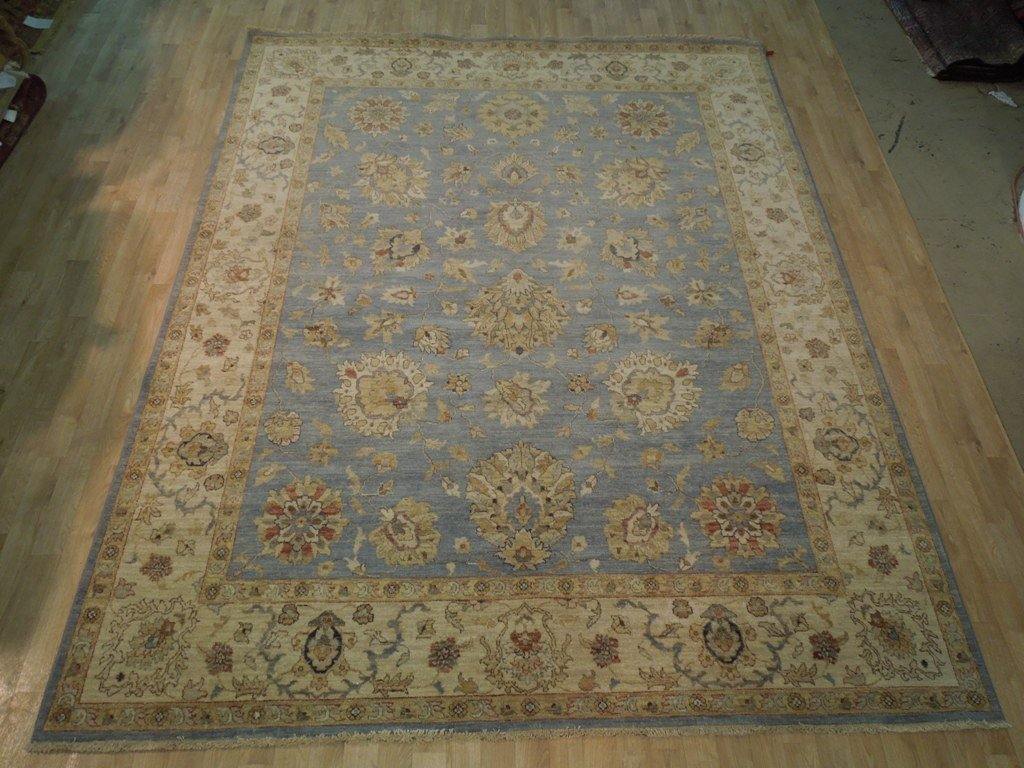 8x10 Vegetable Dyed Chobi Rug - India - bestrugplace