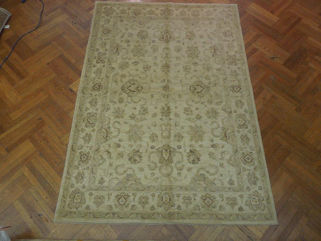 Radiant 7x10 Authentic Handmade Chobi Peshawar Rug - Pakistan - bestrugplace