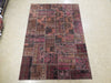 Load image into Gallery viewer, 7&#39; x 9&#39; Multi-Brown Antique Persian Patchwork Rug 22196