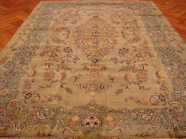 8x12 Authentic Handmade Persian Kashan Classic Rug-Iran - bestrugplace
