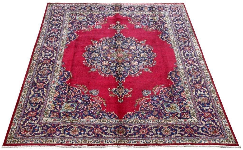 8x11 Authentic Hand-knotted Persian Signed Tabriz Rug - Iran - bestrugplace