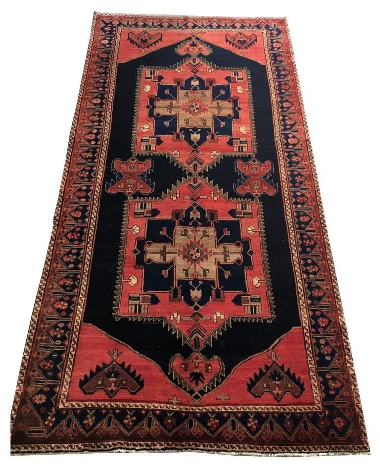 5' x 11'-Orange-Red-Persian-Hamadan-Rug .jpg