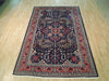 Load image into Gallery viewer, 6.9 x 10 Navy Blue Fine Persian Lilihan Sarouk Rug 72369