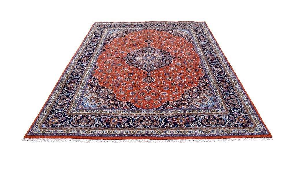 10x13 Authentic Hand Knotted Hi QUALITY Persian Sarouk Rug - Iran - bestrugplace