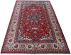 Load image into Gallery viewer, 11x17 Persian Isfahan Najaf Rug RED - Iran - bestrugplace