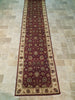Load image into Gallery viewer, 2&#39; x 24&#39; Red Vegetable Dyed Chobi Runner Rug 73723