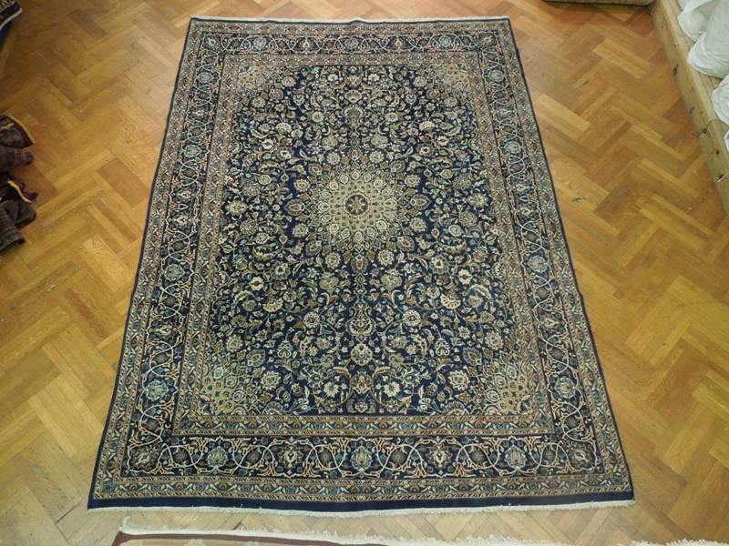 9x13 Authentic Handmade Persian Kashan Rug-Iran - bestrugplace