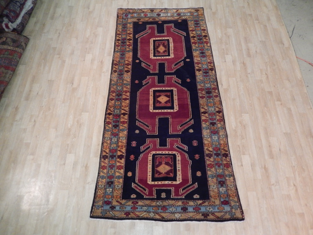 5' x 10' Hot-Pink-Semi-Antique-Persian-Hamadan-Runner.jpg