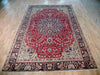 Load image into Gallery viewer, 7x10 Authentic Hand Knotted Semi-Antique Persian Sarouk Rug - Iran - bestrugplace