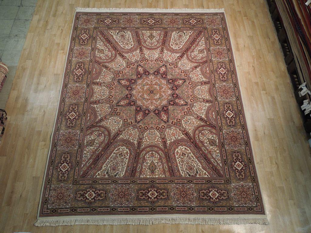8x10 Isfahan Wool&Silk Fine Quality Rug - China - bestrugplace
