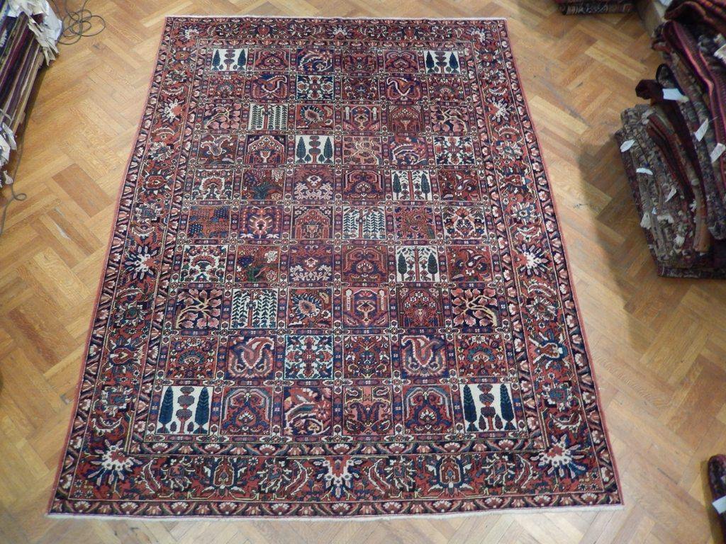 9x12 Authentic Handmade Persian Bakhtiari Rug - Iran - bestrugplace