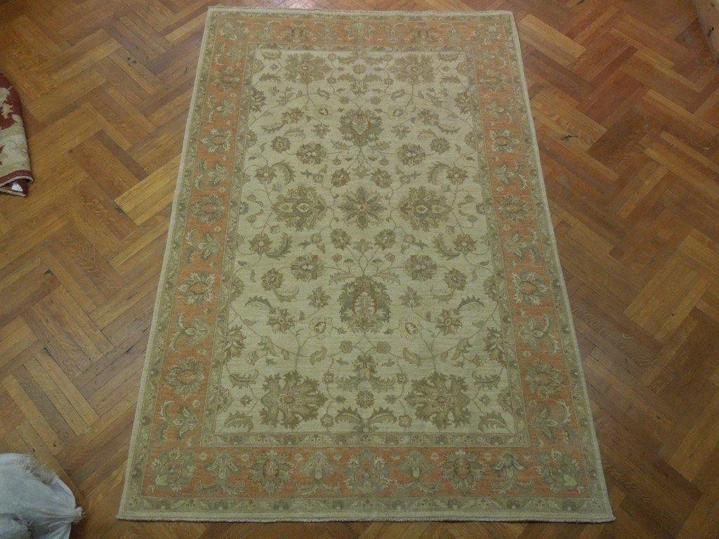 Radiant 7x10 Authentic Handmade Chobi Peshawar Rug - Pakistan - bestrugplace