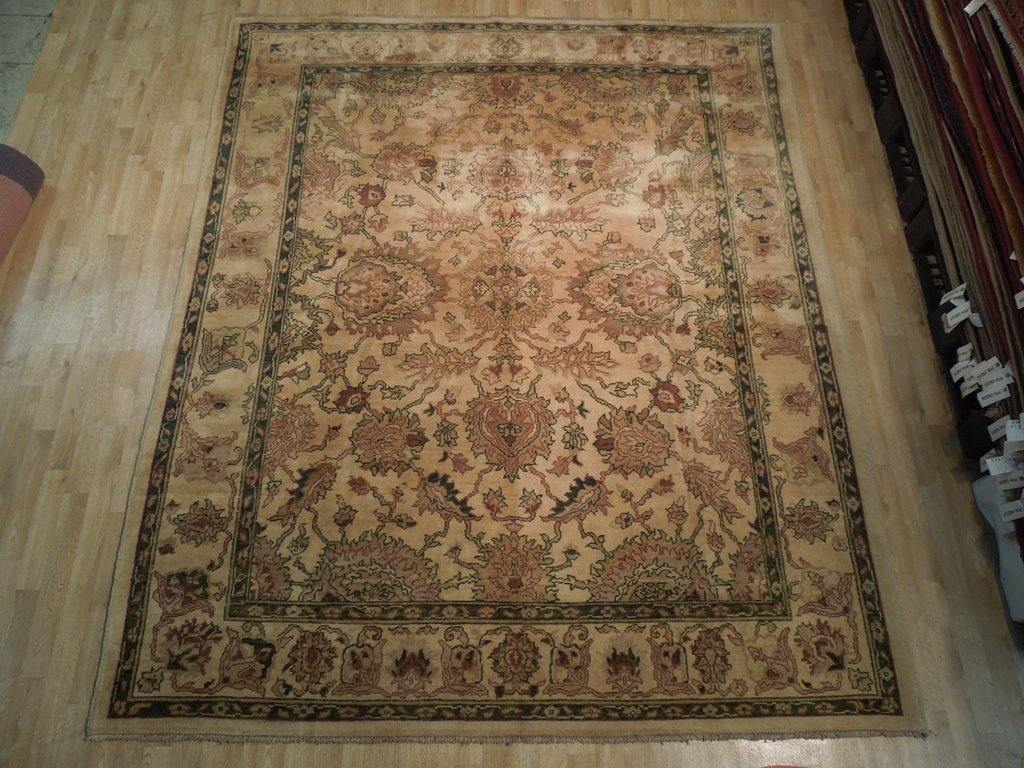 Dazzling 8x10 Authentic Handmade Turkish Tea Wash Rug - Turkey - bestrugplace