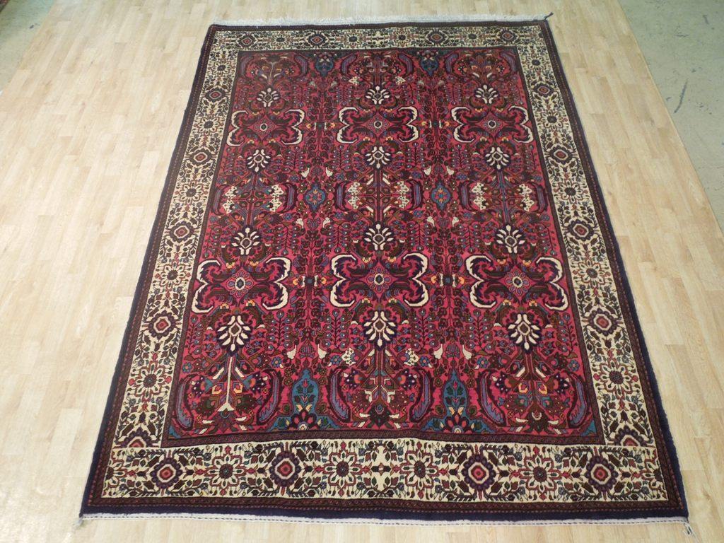 7x10 Authentic Hand Knotted Fine Persian Tabriz Rug - Iran - bestrugplace