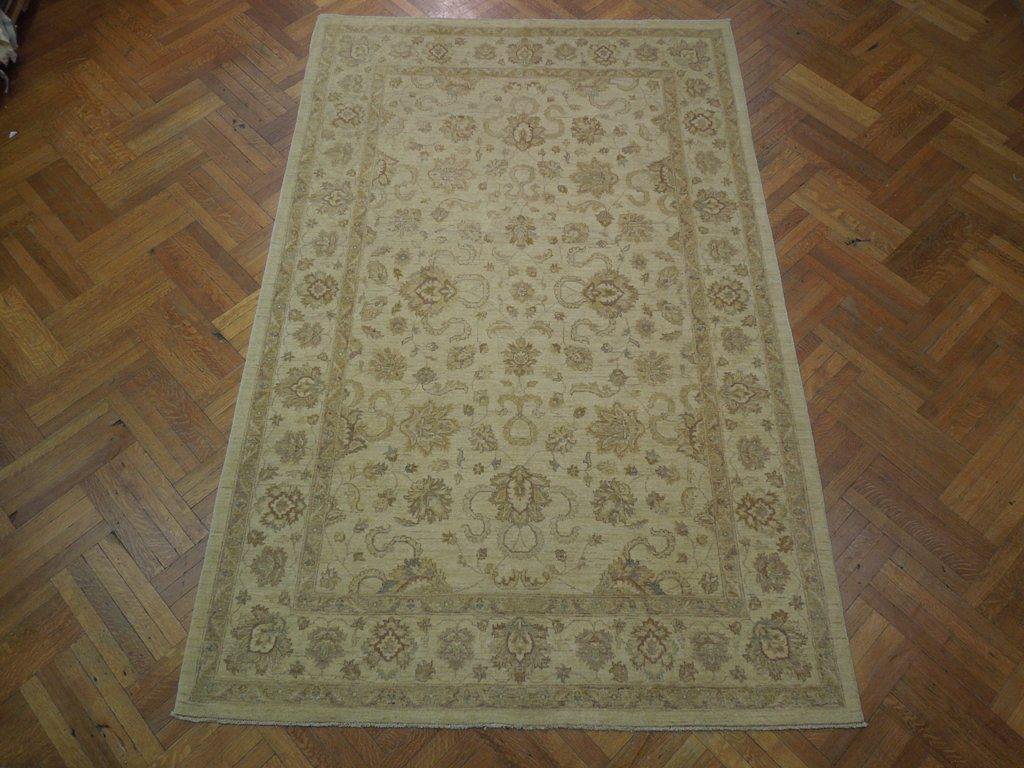 Radiant 7x10 Authentic Handmade Chobi Peshawar Rug - Pakistan - bestrugplace
