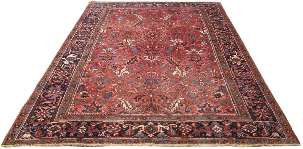 Luxurious 7x10 Authentic Hand-knotted Persian Heriz Rug - Iran - bestrugplace