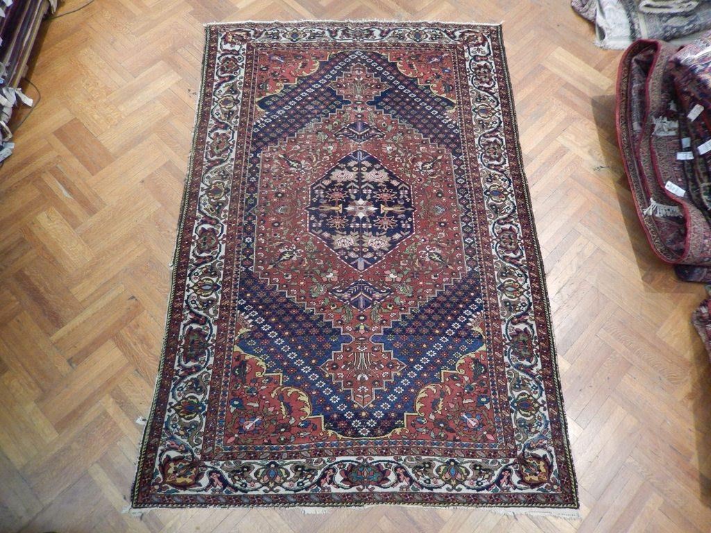 Stunning 7x10 Authentic Handmade Semi-Antique Persian Rug - Iran - bestrugplace