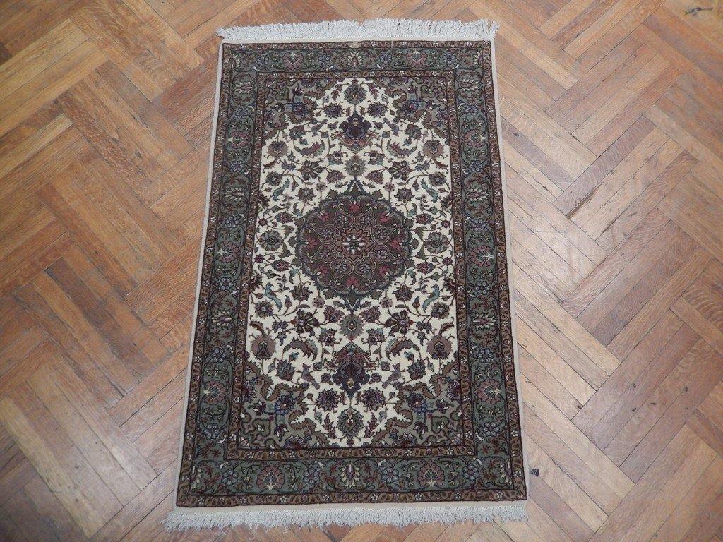 3x5 Authentic Handmade High End Persian Tabriz Rug - Iran - bestrugplace