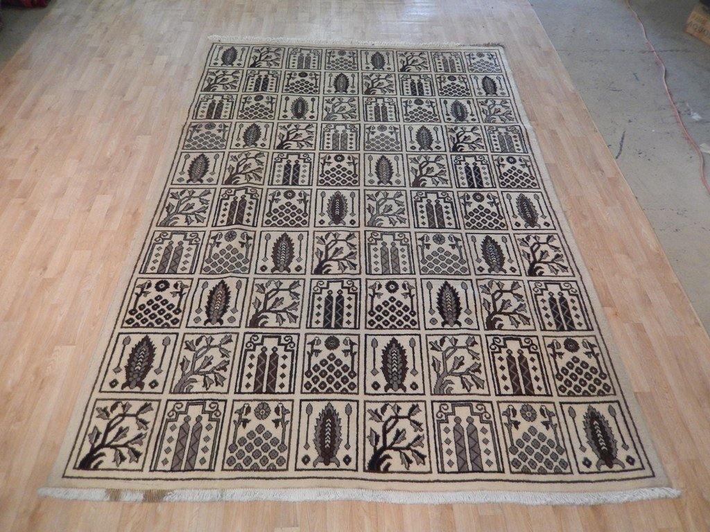 7x10 Authentic Hand Knotted Semi-Antique Persian Bakhtiari Rug - Iran - bestrugplace