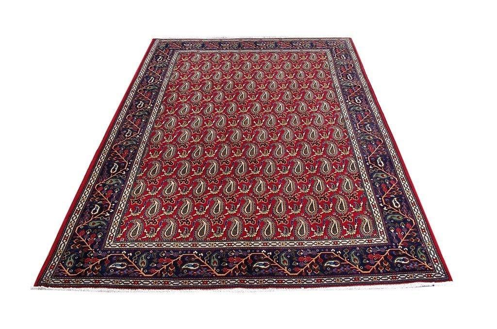 7x10 Authentic Hand Knotted Persian Tabriz Rug - Iran - bestrugplace