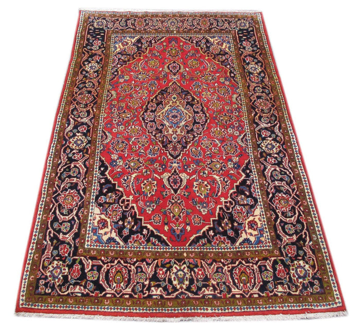 Luxurious 5x7 Authentic Hand-knotted Persian Hamadan Rug - Iran - bestrugplace