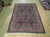 Load image into Gallery viewer, 7&#39; x 10&#39; Navy Blue Fine Persian Bijar Rug 72422