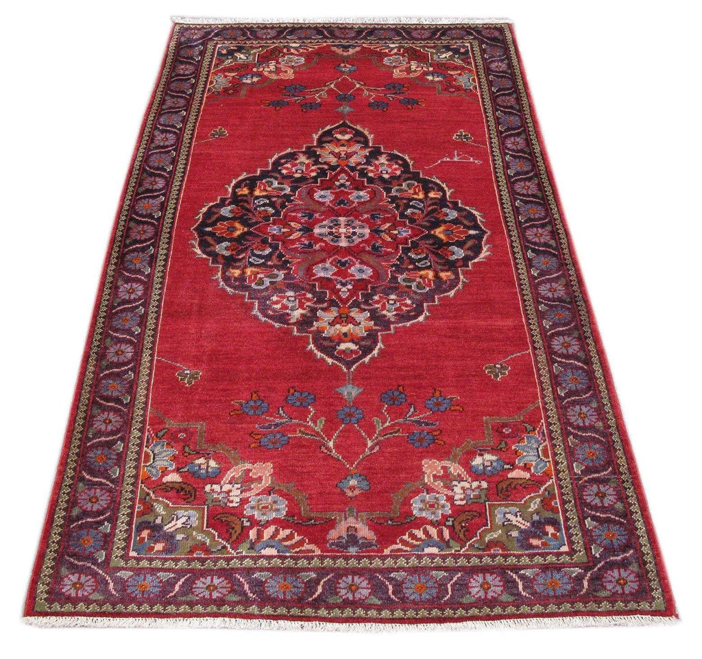 5 ' x 8 ' Red-Persian-Hamadan-Rug.jpg