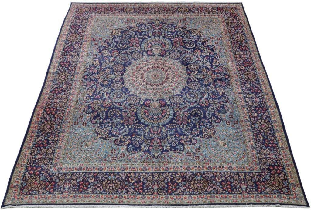 10x13 Authentic Hand-knotted Persian Signed Kerman Rug - Iran - bestrugplace