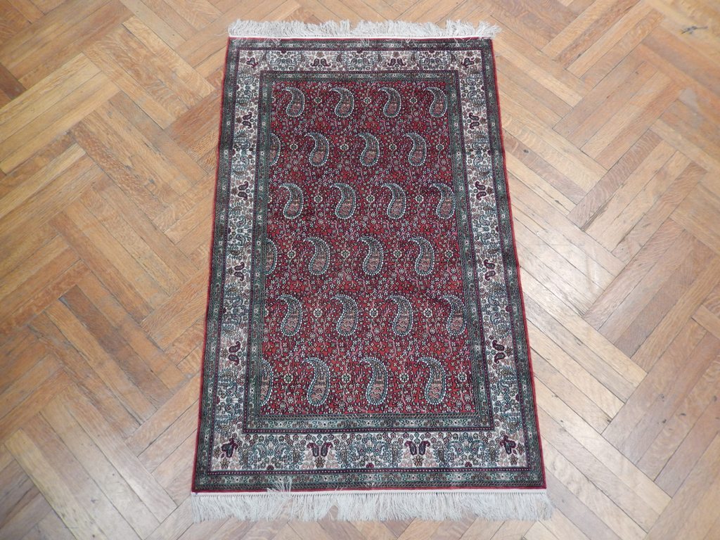 3 x 5 Handmade Silk Rug PAISELY #PIX-22502