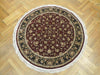 Load image into Gallery viewer, 5x5 Fine Quality Wool&amp;Silk Round Rug - China - bestrugplace