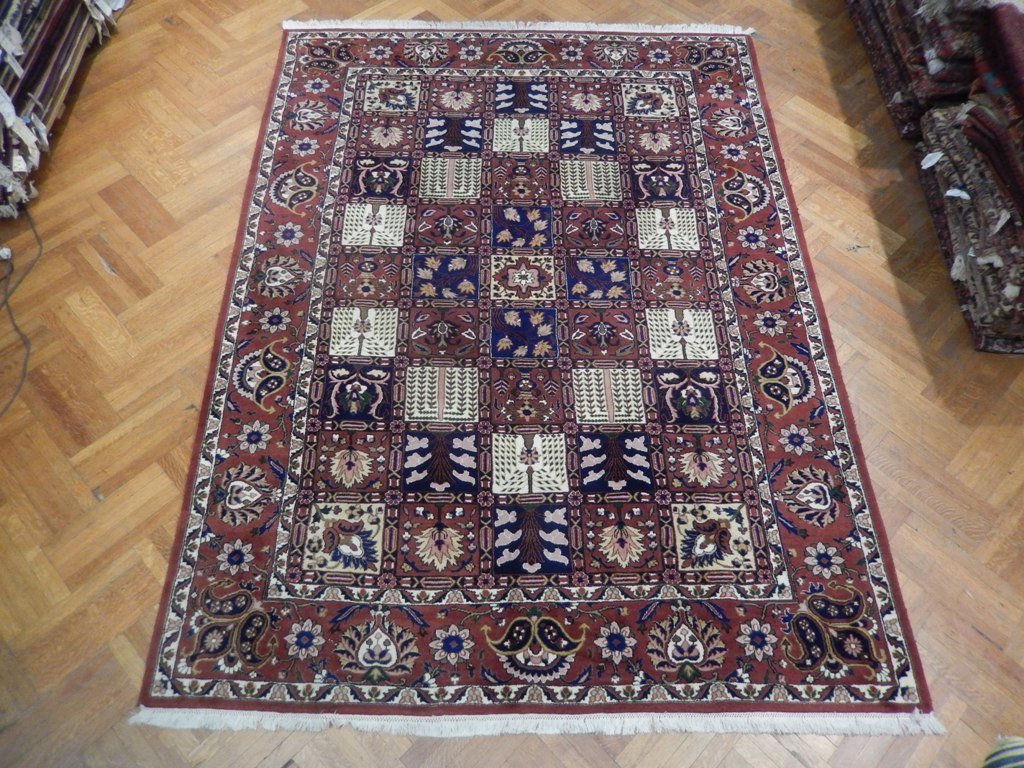 8.3 x 11.3 Vintage Estate Rug Bakhtiari Garden Carpet 23114