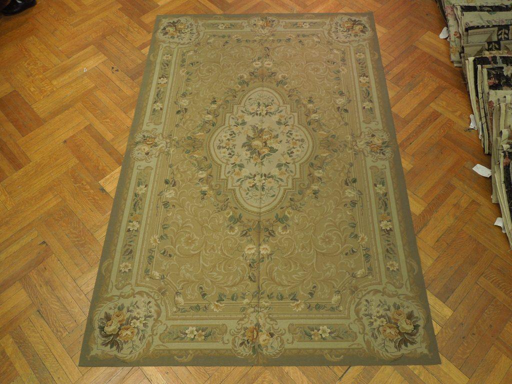 6x9 Needlepoint Flat Weave Rug - China - bestrugplace