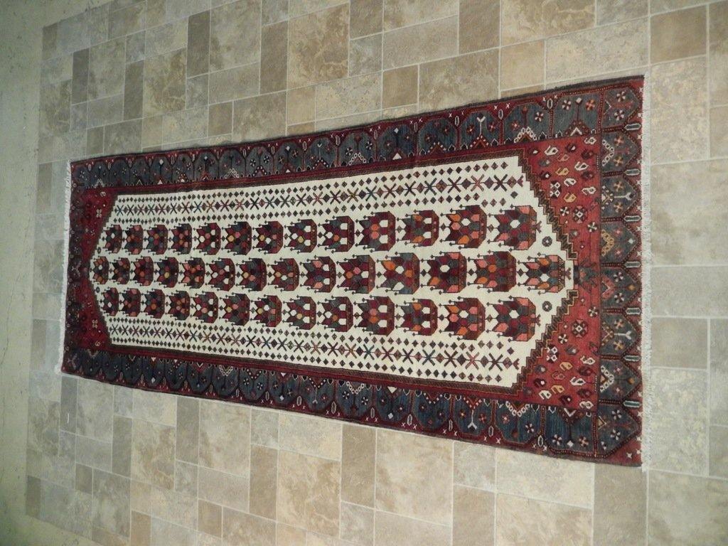 4' x 9' White-Semi-Antique-Persian-Hamadan-Runner.jpg
