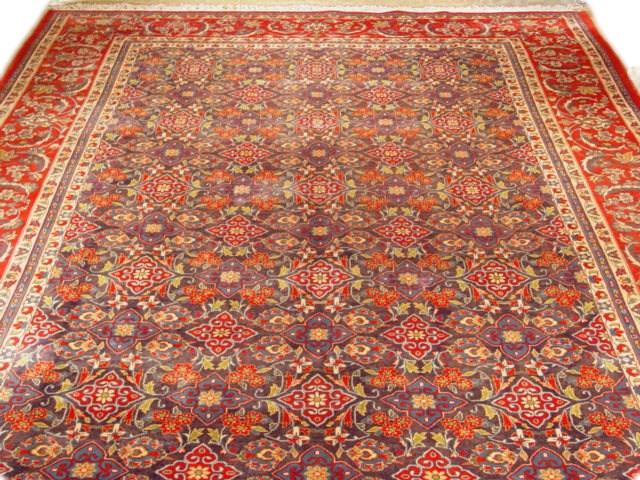9.3 x 13.6 Multi Color Semi Antique Persian Mahal Rug 1495