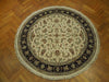 Load image into Gallery viewer, Authentic-Wool-Silk-Round-Rug.jpg