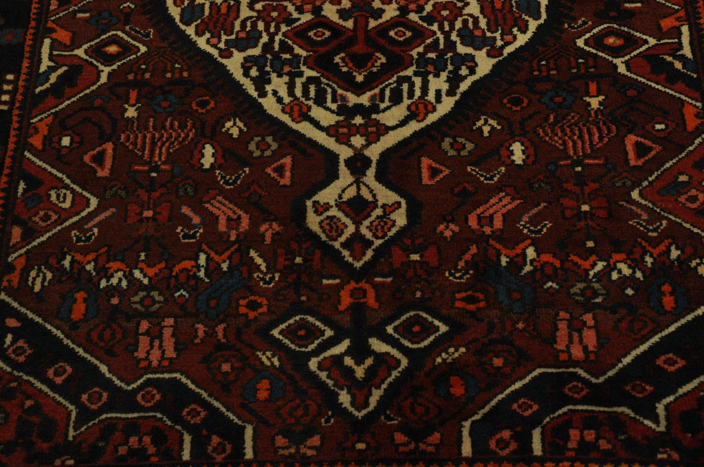 4' x 9' Beige Semi-Antique-Persian-Hamadan-Rug.jpg