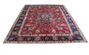 Load image into Gallery viewer, Red-Persian-Tabriz-BOTE-PAISELY-Rug.jpg