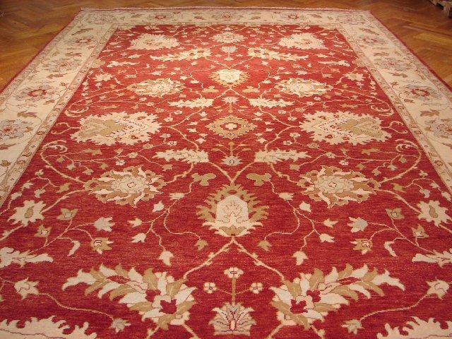 Radiant 10x17 Authentic Handmade Chobi Peshawar Rug-Pakistan - bestrugplace