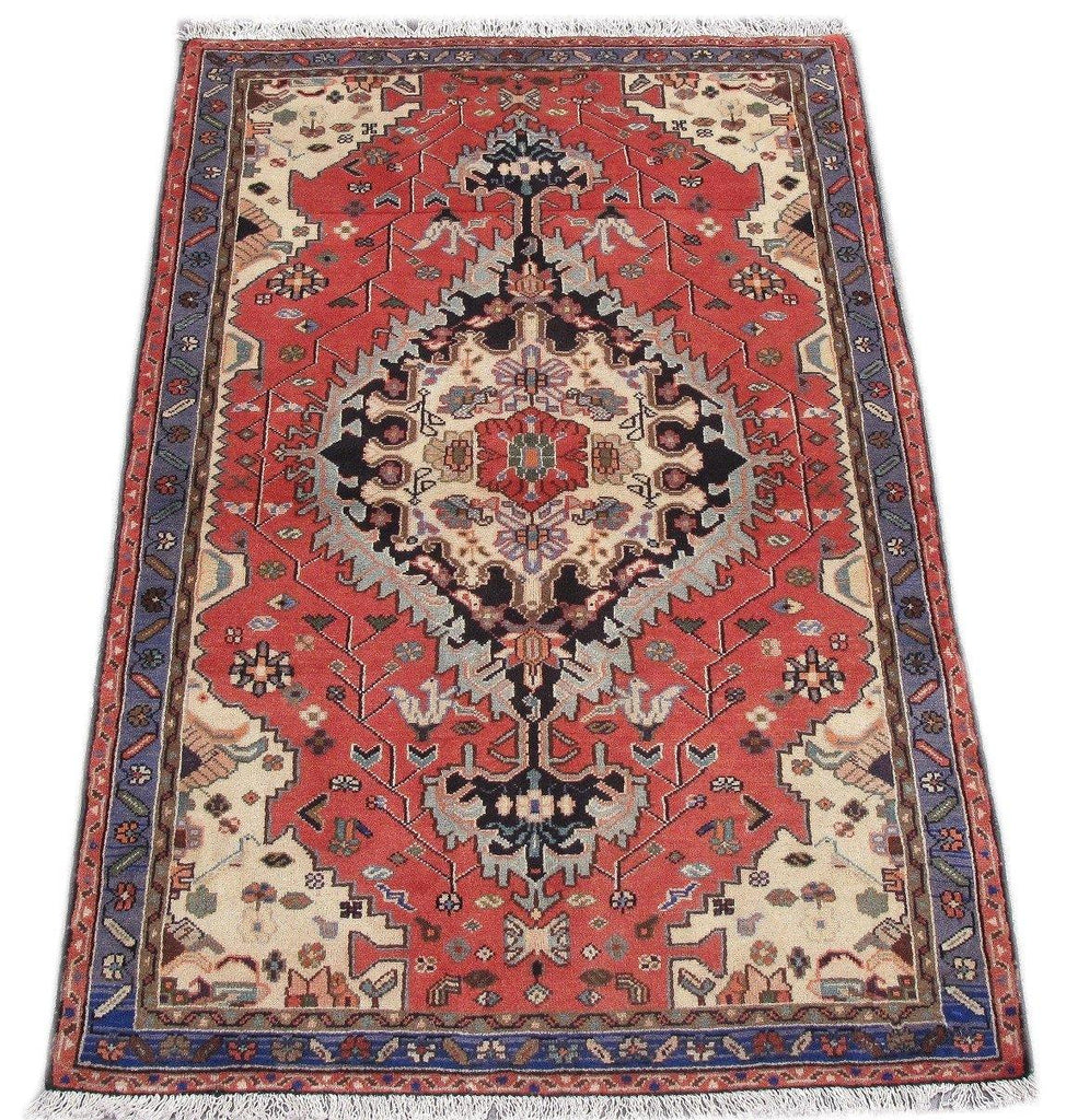 Luxurious 3x5 Authentic Hand-knotted Persian Hamadan Rug - Iran - bestrugplace
