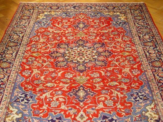8x12 Authentic Handmade Isfahan Rug - bestrugplace