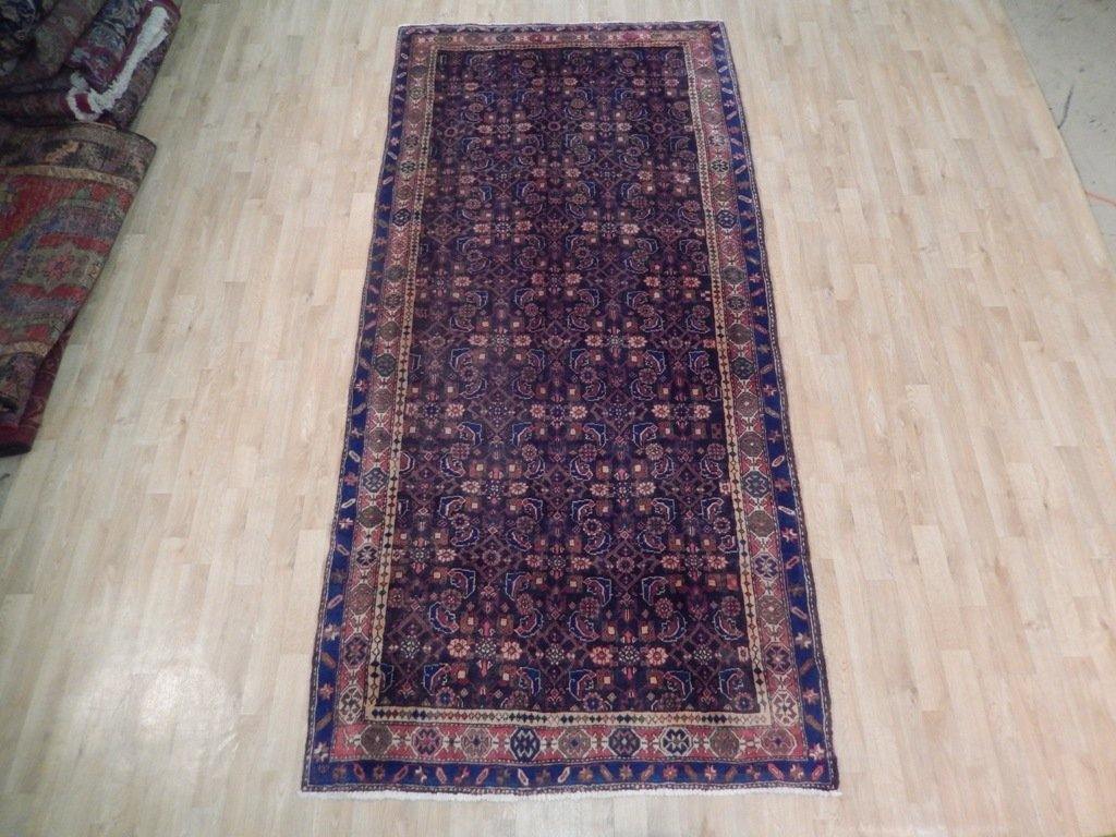 5' x 10' Indigo Blue-Semi-Antique-Persian-Herati-Runner.jpg