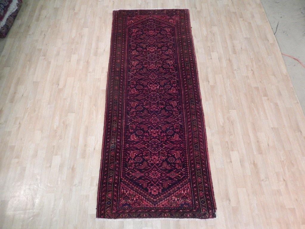 4' x 9' Red-Pink-Semi-Antique-Persian-Herati-Runner.jpg