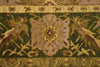 Load image into Gallery viewer, 9.1 x 12.7 Brown Khaki Green Handmade Rug #52928