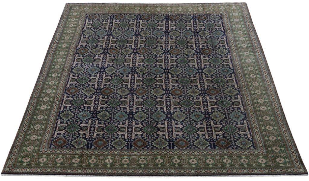 8x11 Authentic Hand-knotted Persian Signed Tabriz Rug - Iran - bestrugplace